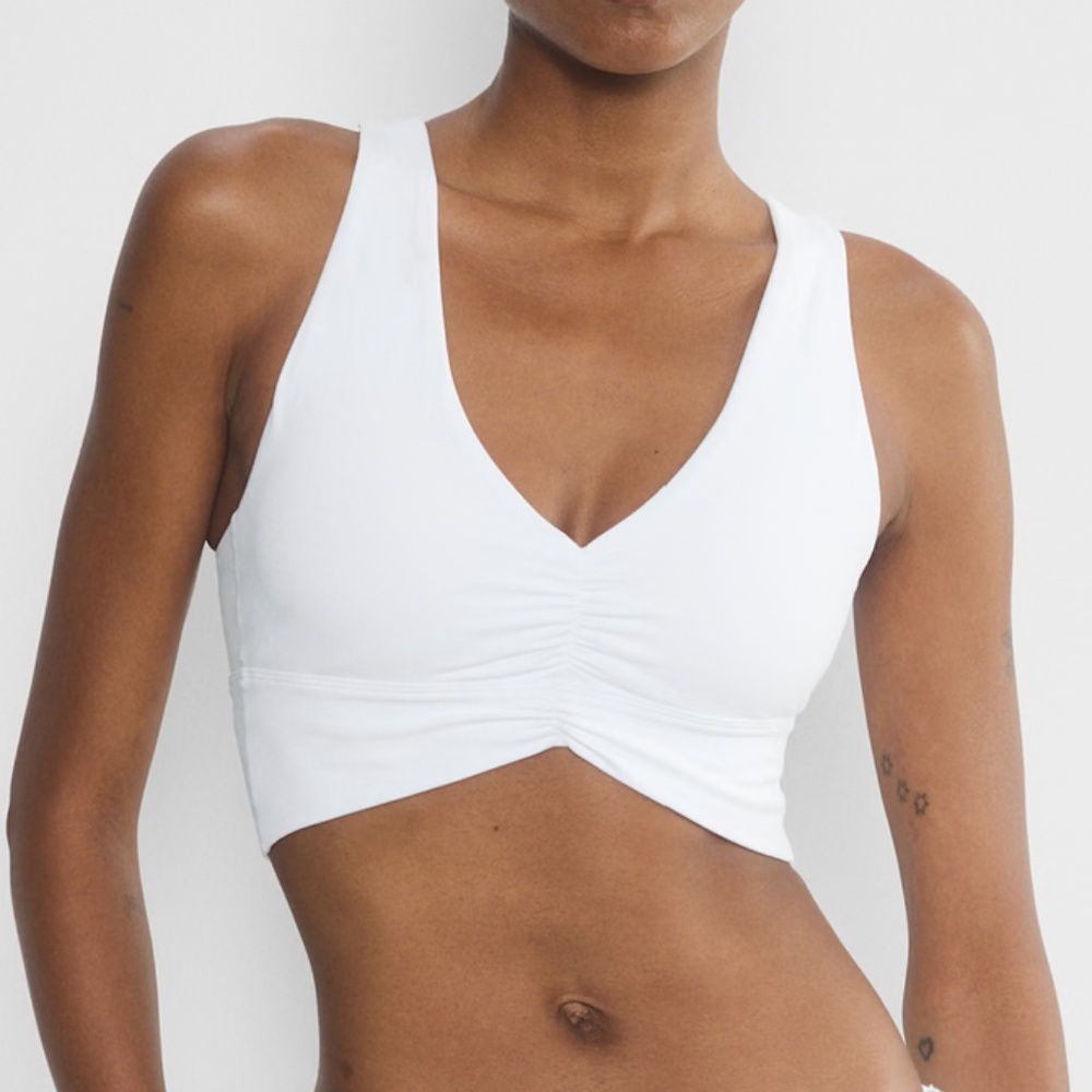 Aritzia Golden BUTTER Volley Sports Bra